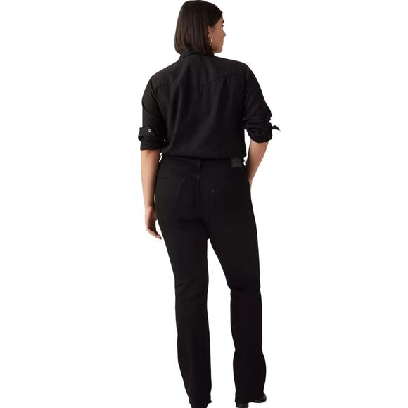 Levi's Classic Bootcut, Mid-Rise, Soft Black, Women's Plus Size 24W, NWT - Picture 11 of 11